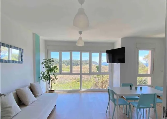 Tranquilo Apartamento Cerca De La Playa A Carballa φωτογραφία