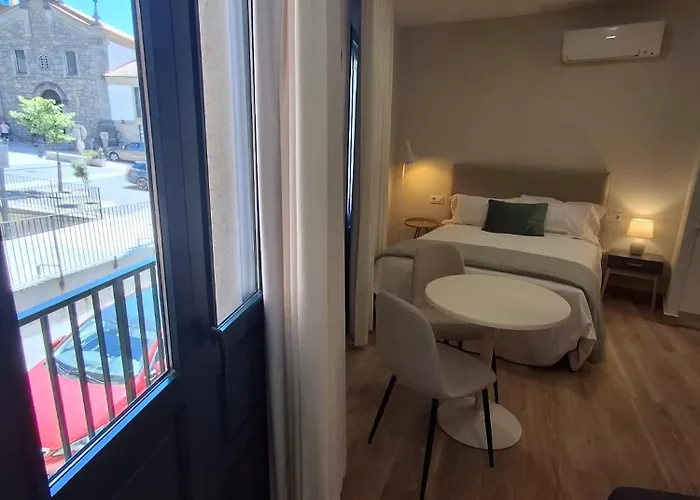 阿瓜尔达O Pe De San Bieito公寓照片