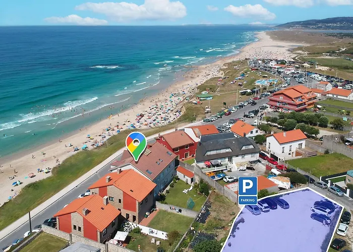 AG Apartamento Razomar 1 playa Razo, vistas al mar Razo da Costa foto